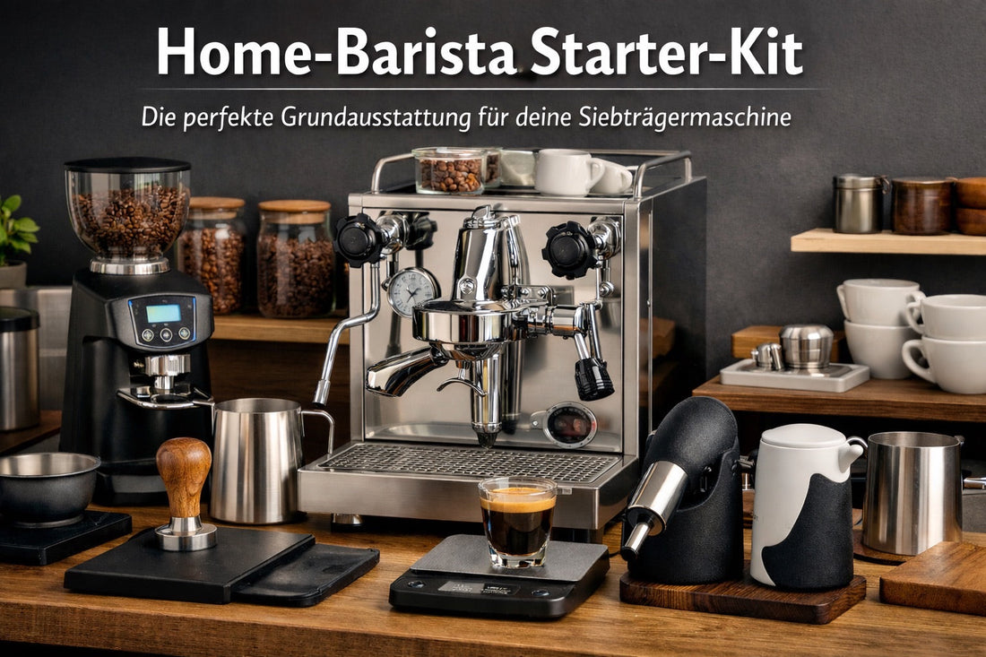 Home-Barista Starter-Kit: Die perfekte Grundausstattung für deine Siebträgermaschine